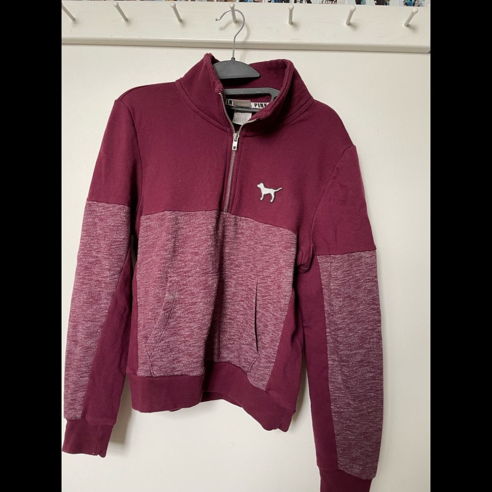 Pink 1/4 zip